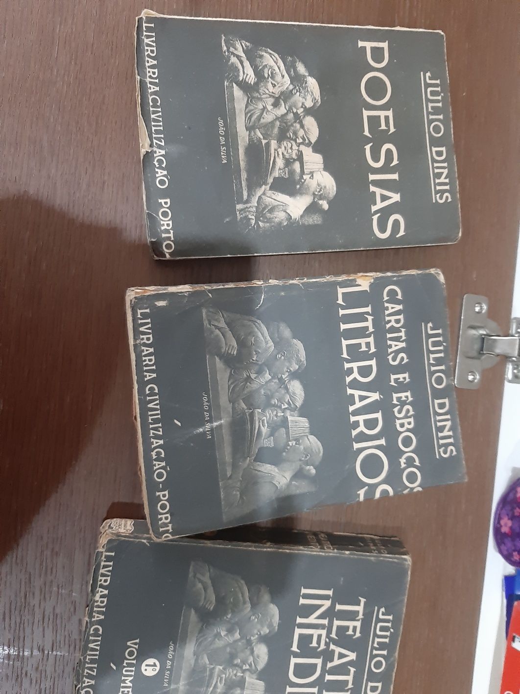 Livros antigos Júlio Dinis