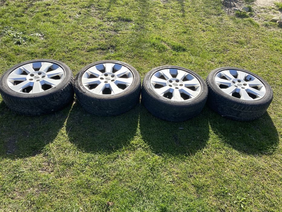 Alufelgi 16 5x110 Opel Vectra C z oponami zimowymi 225/45