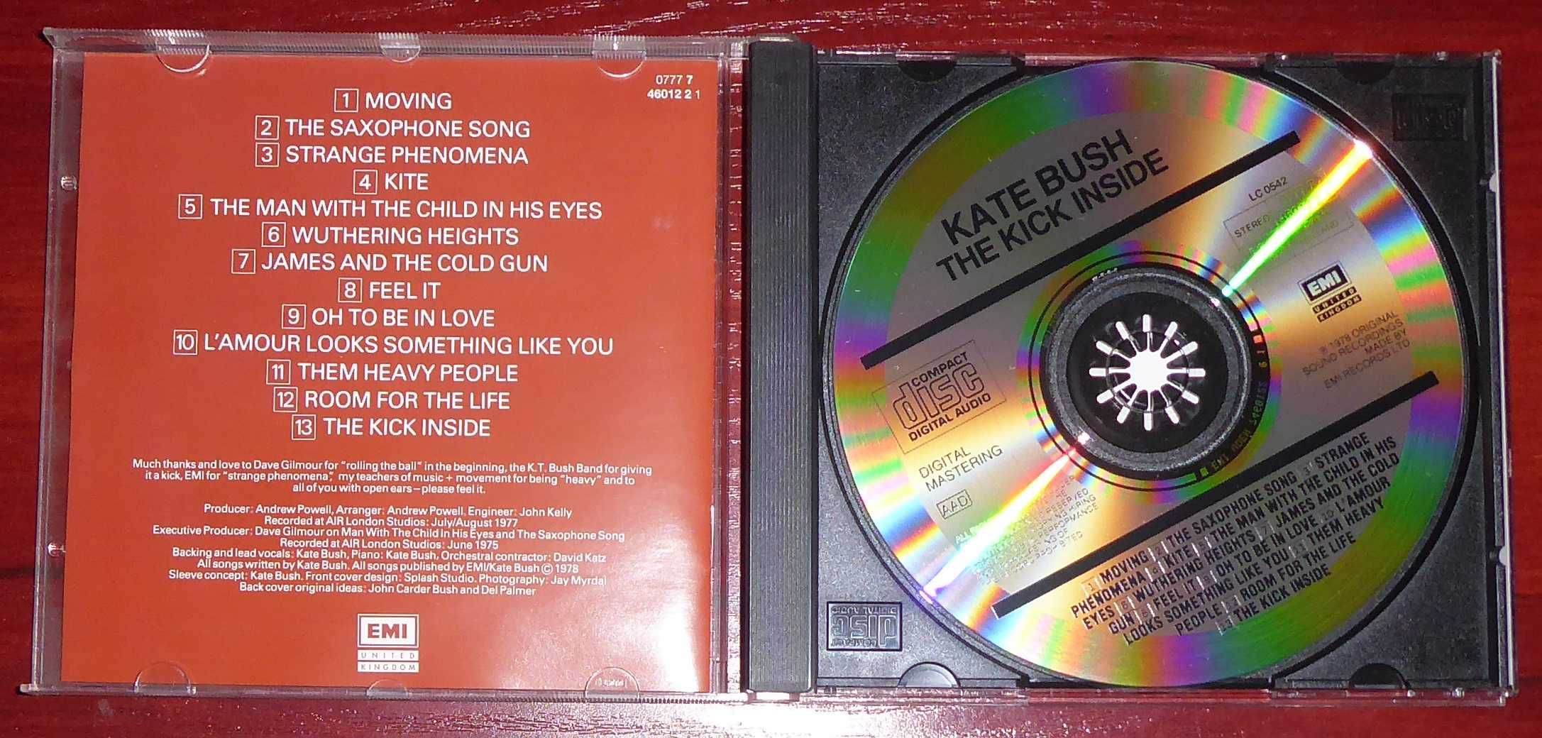Kate Bush The Kick Inside CD  EMI