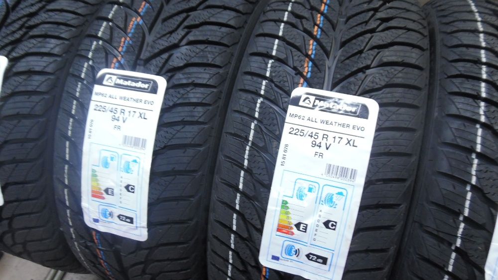 Nowe 225/45R17 MATADOR MP62 All Weather EVO - opony całoroczne , ANDAR