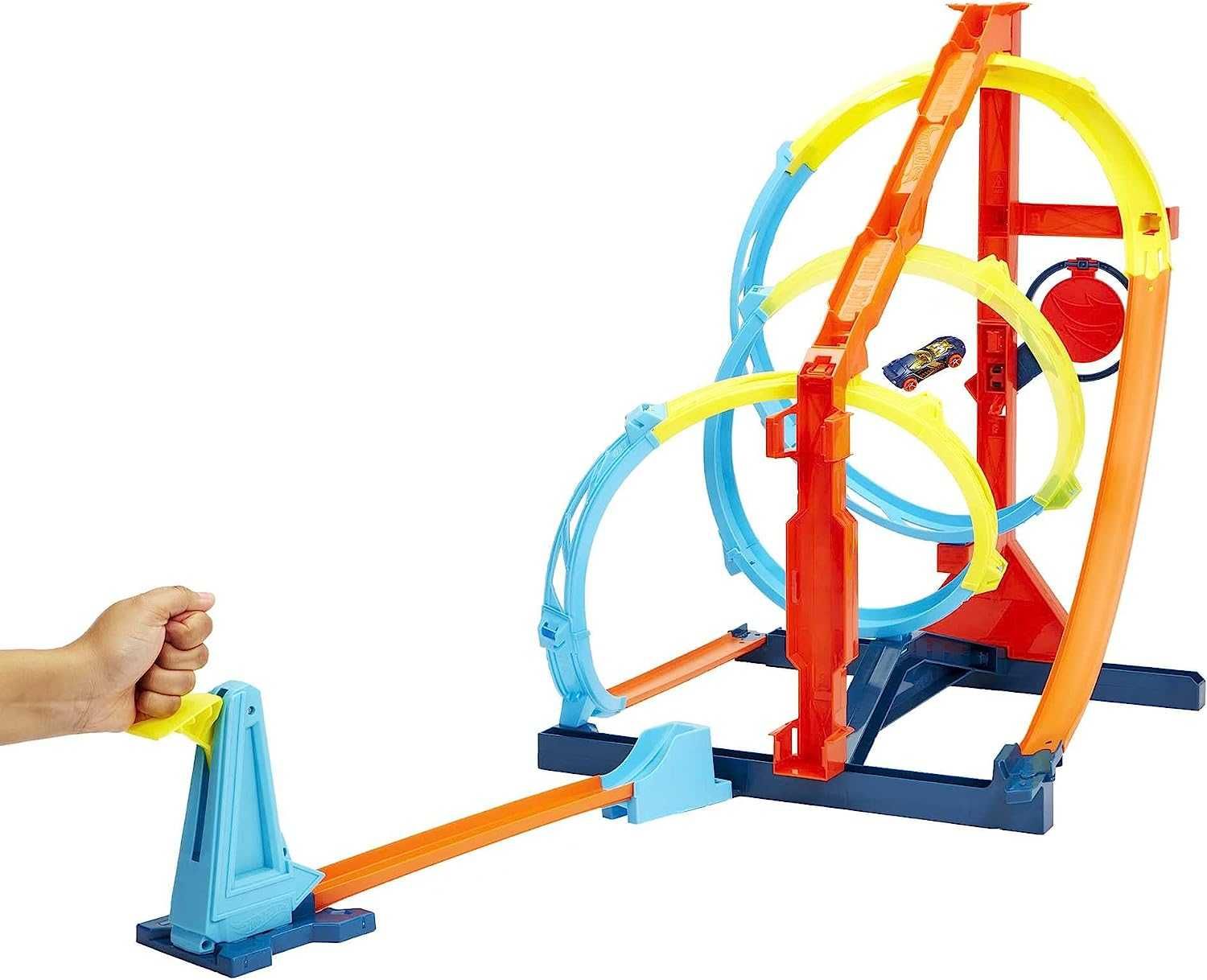 Трек Хот Вилс Эпическая петля Hot Wheels Track Builder Corkscrew