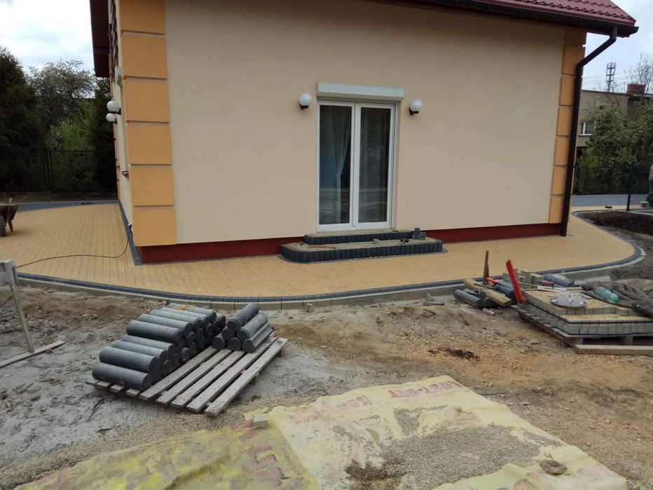 Brukarstwo bruk uslugi brukarskie PLACE ogrody ogrodzenia WOLNE TERMIN