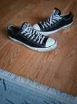 Converse czarne niskie 44r