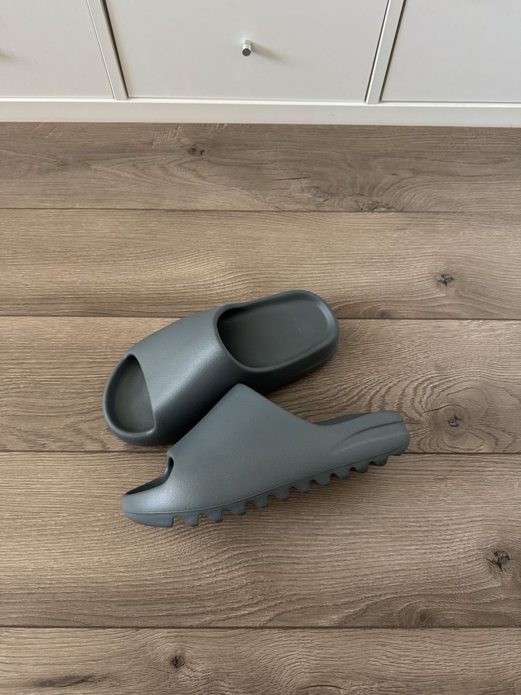 Шльопанці Adidas Yeezy Slide Slate Marine оригінал