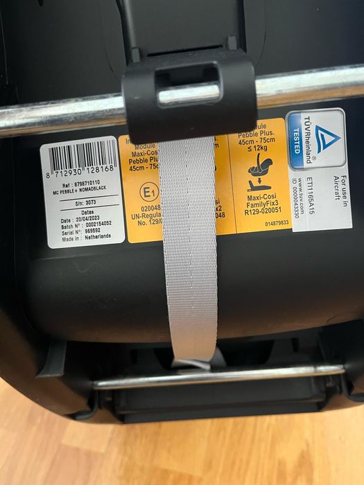 Carrinho + Babycoque pebble plus maxicosi +isofix bebeconfort