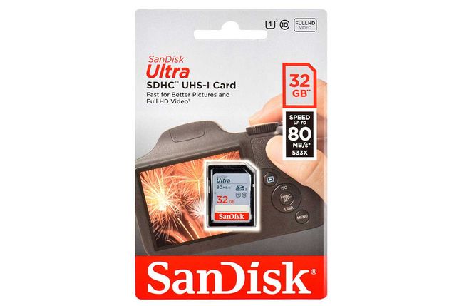 Karta pamięci Sandisk Ultra SDHC 32GB 80MB/s