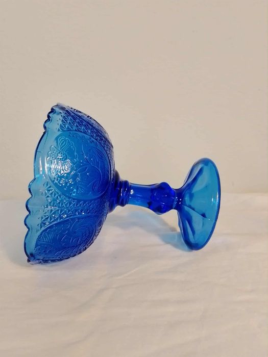 Cukiernica medaliony Ząbkowice kobalt