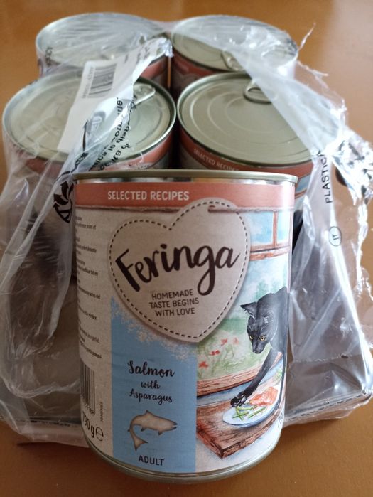 Karma mokra dla kota Feringa Salmon łosoś