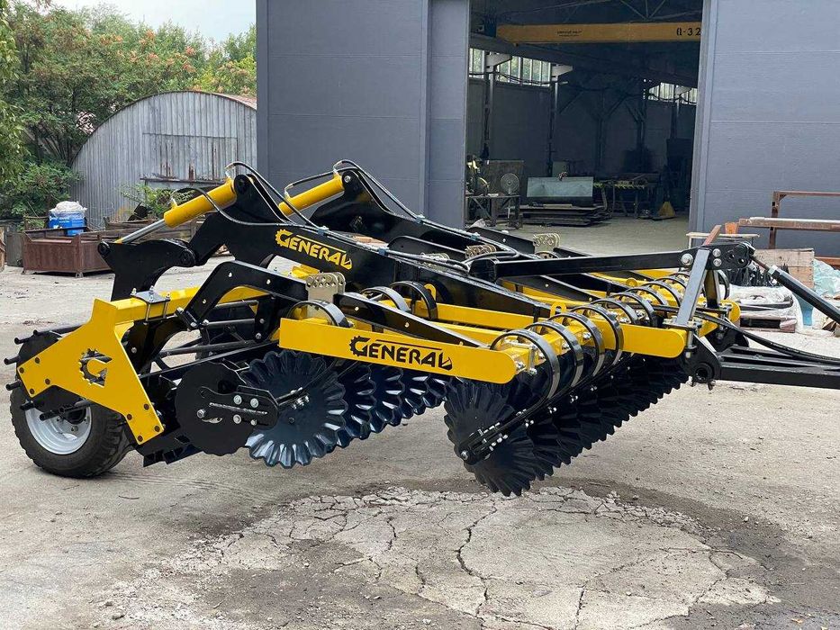 GENERAL | Лущильник Причіпний 3,2 м | Легка Дискова Борона