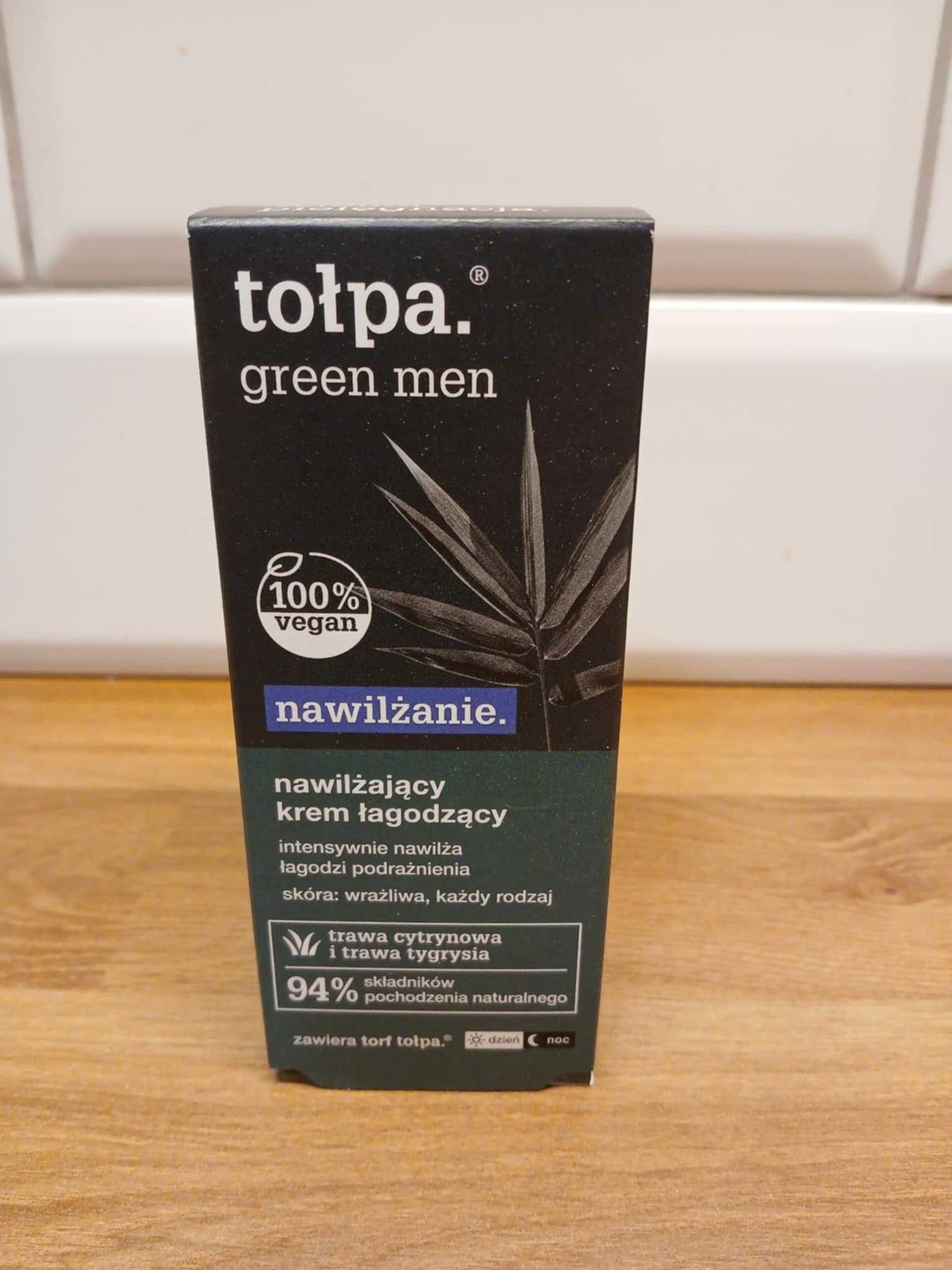 Zestaw prezentowy dla mężczyzn TOŁPA green men do twarzy