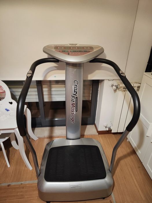 Plataforma vibratória crazy fit massage