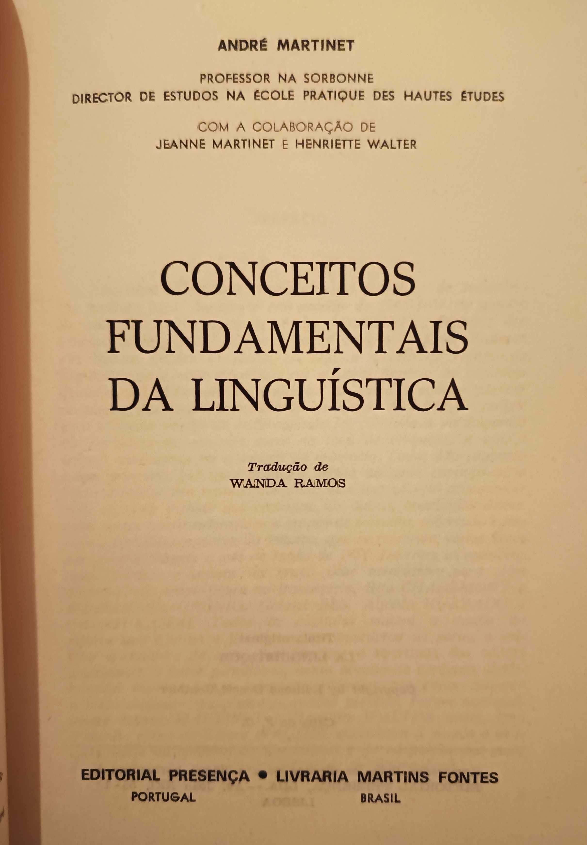 Conceitos Fundamentais da Linguística - André Martinet