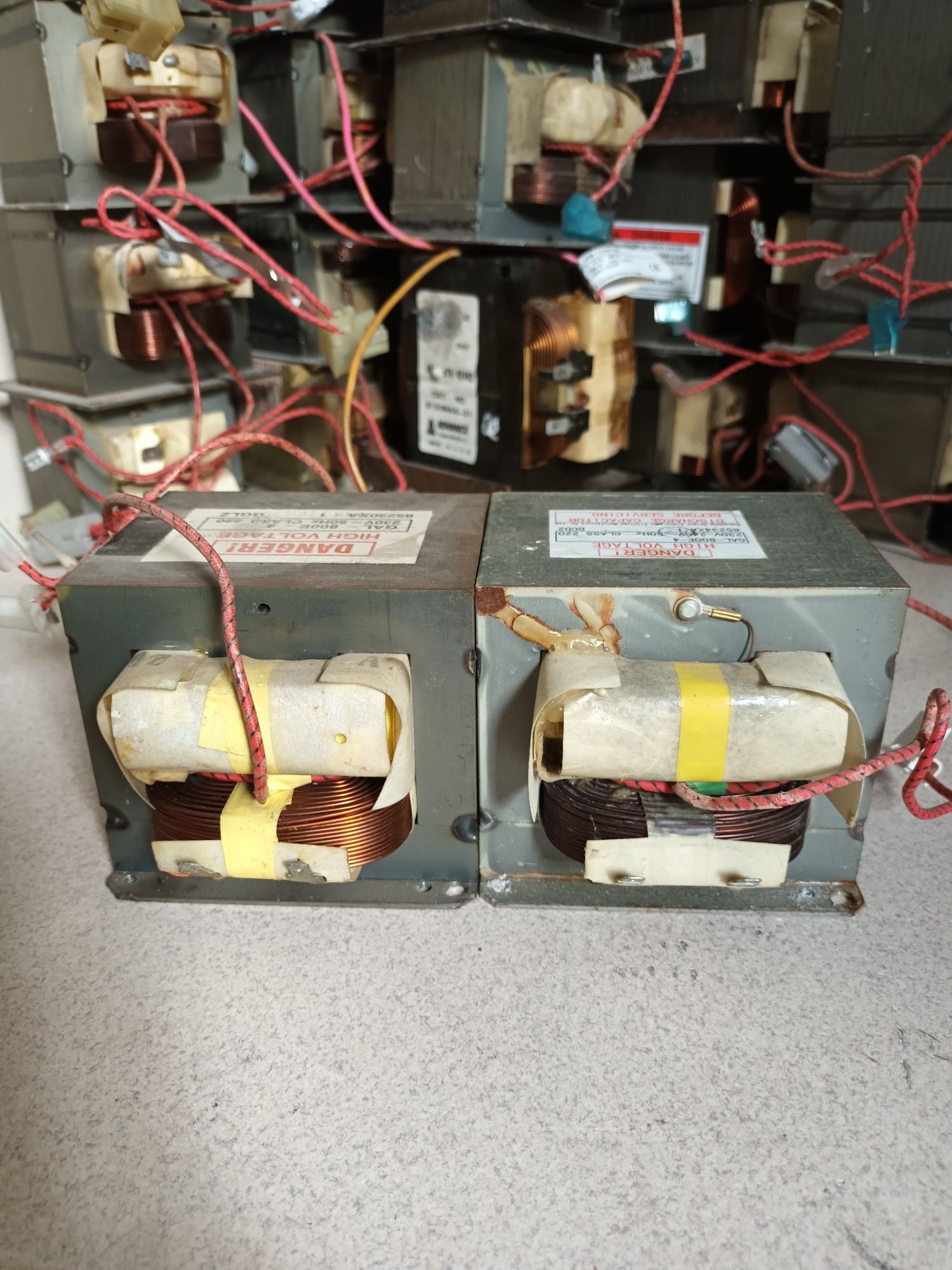 Transformator GAL-800E -4 800W 2 sztuki mikrofalówka zgrzewarka