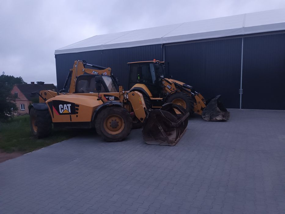 Usługi koparko-ładowarką ,ładowarką minładowarką  Rolnicze Transport