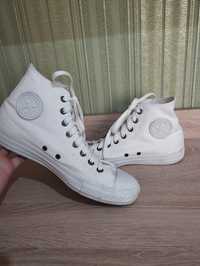 Продам білосніжні converse Chuck tailor hi 43 розмір