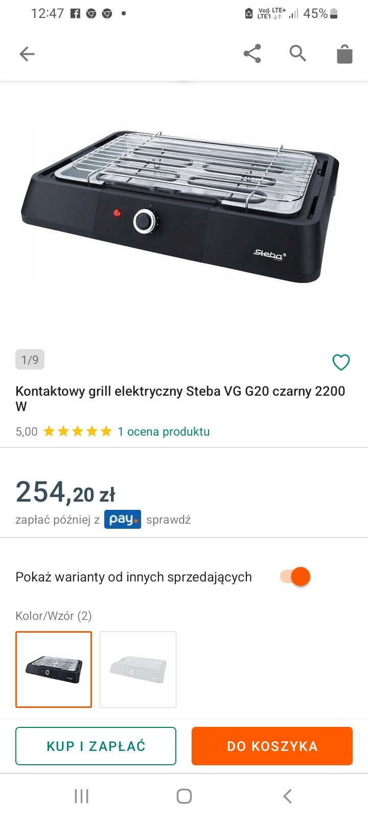 Grill elektryczny