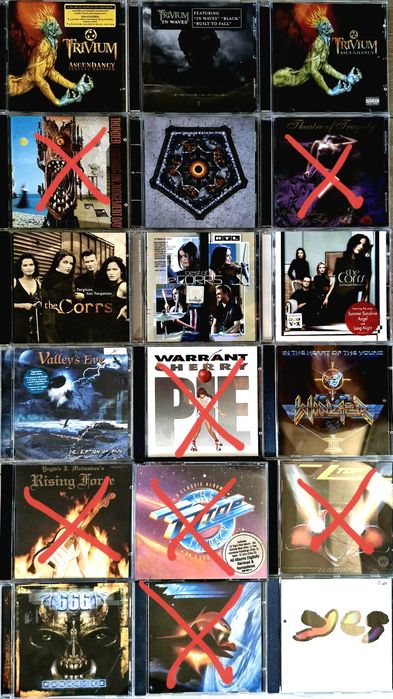 Продам фирменные CD. Rock, Metal, Pop.