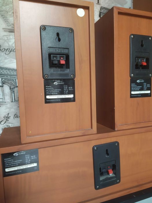 Колонки Gemix 2х100Вт. Усилитель Onkyo USB HDMI 3D 4kUltra Pioneer JVC