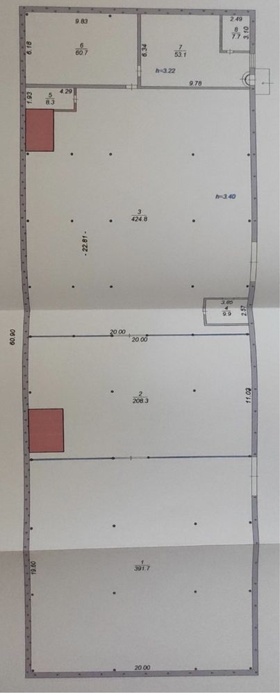 Продажа склад 1200 кв.м. Центр-городской район, складське приміщення.