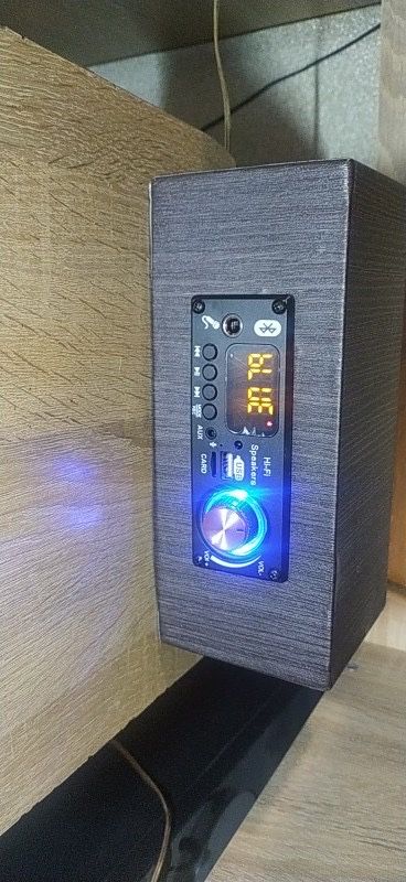 Мр3 декодер Bluetooth 5,1. Радио, флешка, микрофон 6,5 мм.Проигрывател