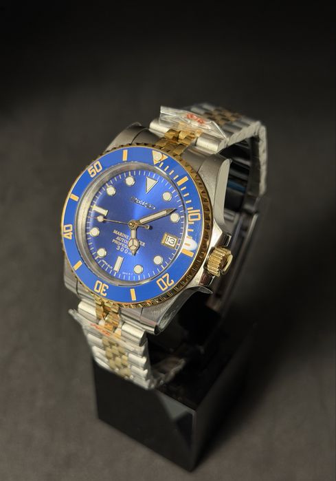 Relogio Automatico Seiko Mod Marinemaster Bluesy