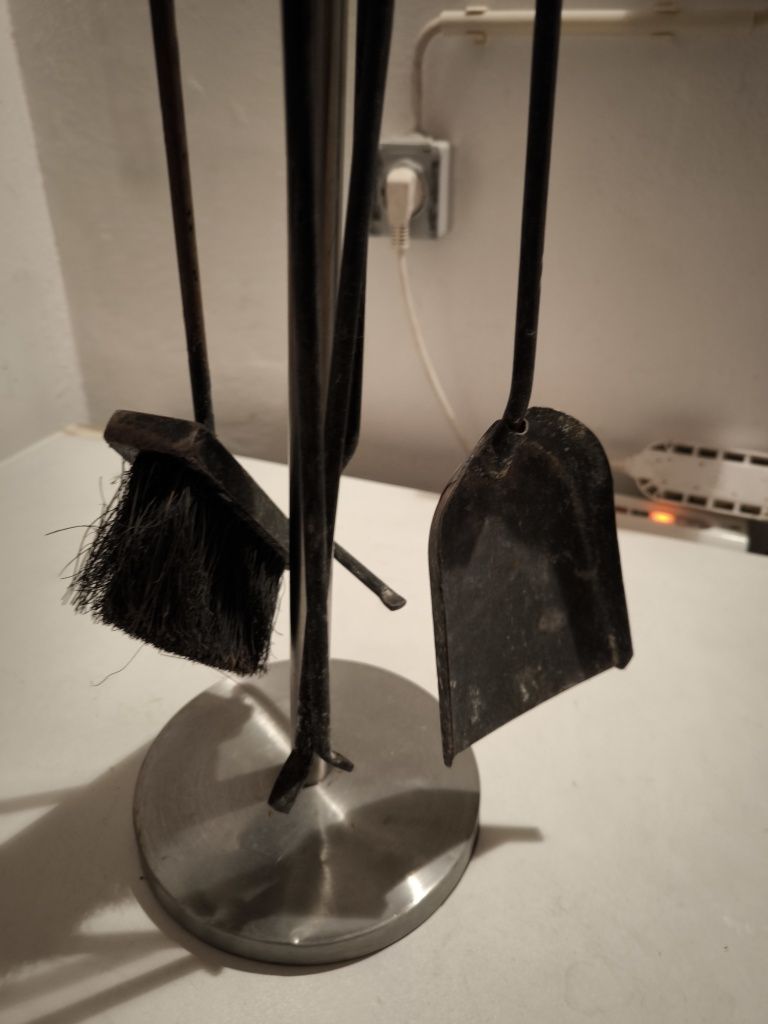 Conjunto de acessórios para lareira