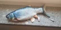Brinquedo para gato peixe eléctrico flexível