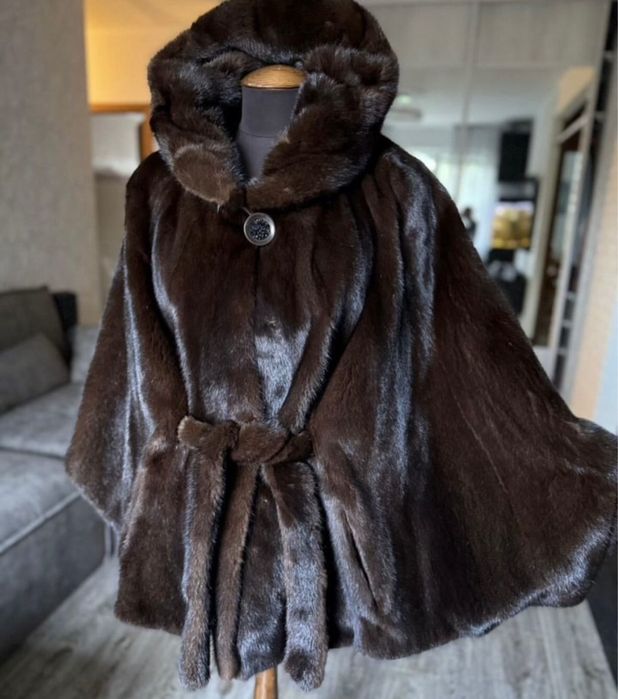 Норкова шуба оверсайз