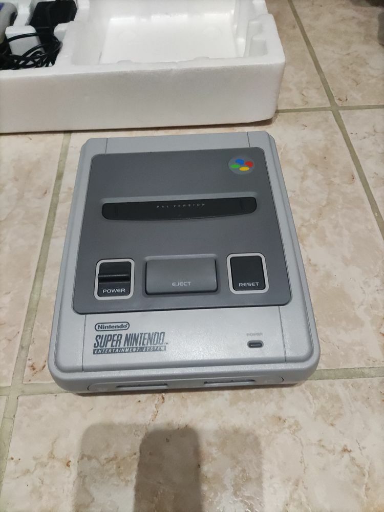 Consola Super nintendo Street fighter 2 turbo edition