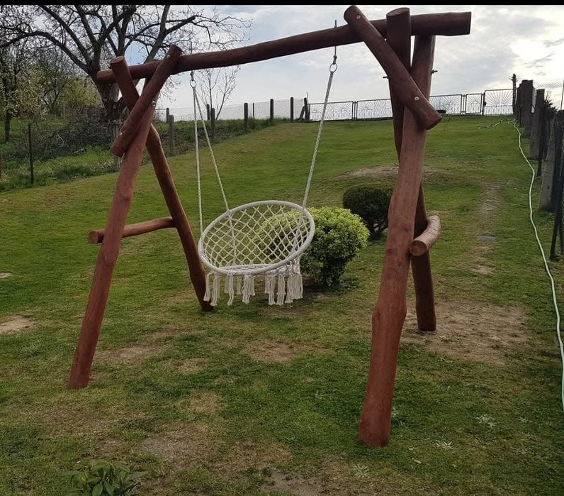 Stelaz hustawki hustawka plac zabaw