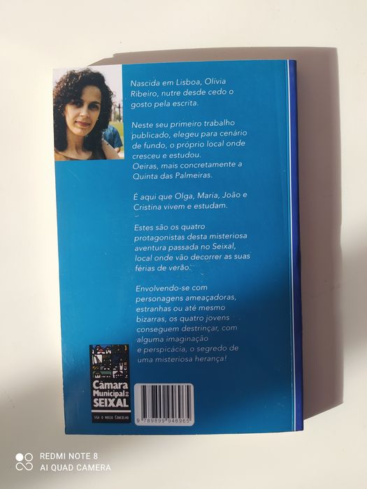 Livro "O grupo da linha- Mistério no Seixal"