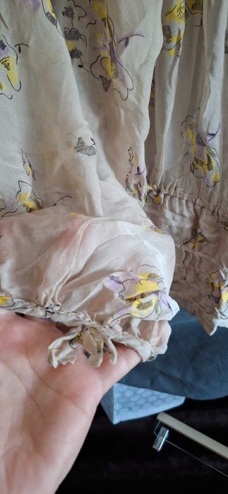 Blusa transparente