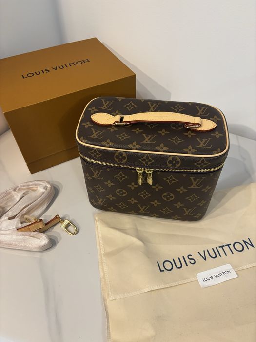 Nowa kosmetyczka torba Louis Vuitton skóra LV duza