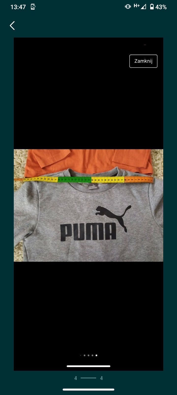 Bluza PUMA i united of benneton