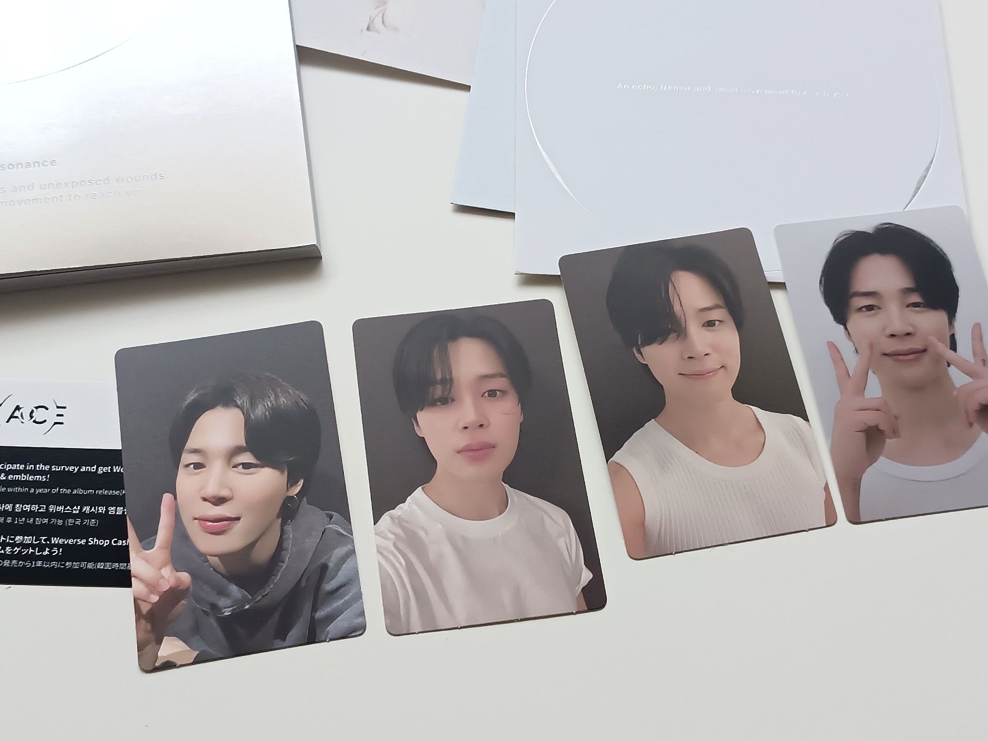 Jimin FACE album wersja Invisible