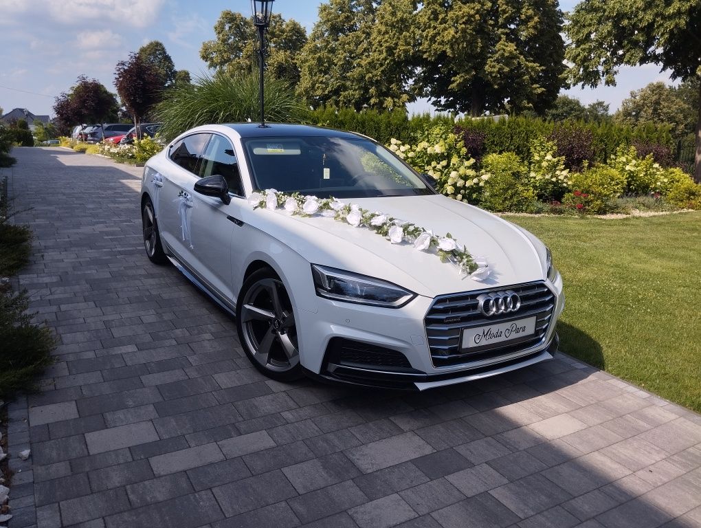 Auto do ślubu Audi A5 S line