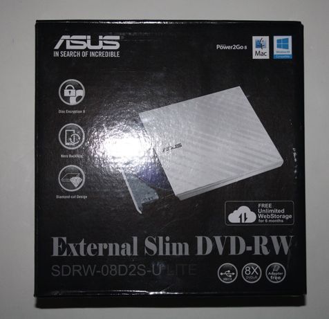 External Slim DVD-RW ASUS