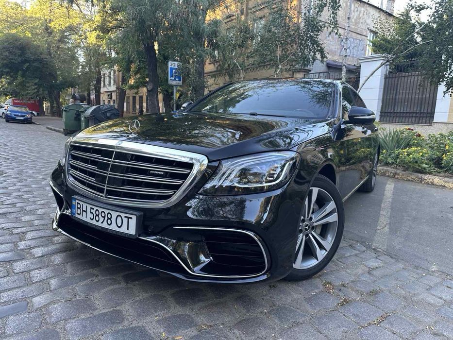 Аренда заказ авто мерседес w 221  w 222 на свадьбу, с водителем Одесса