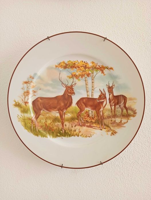 Prato de parede decorativo ao estilo inglês