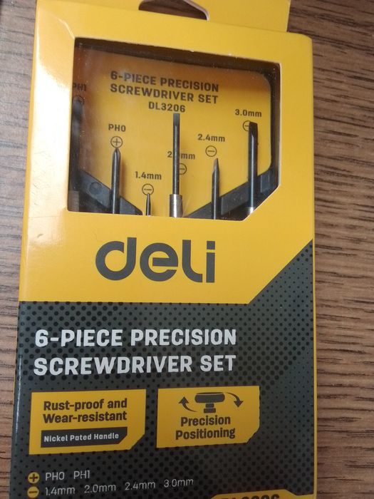 Набор отверток часовых