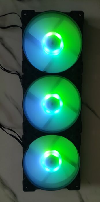 Кулер 120mm ARGB вентилятор корпусний