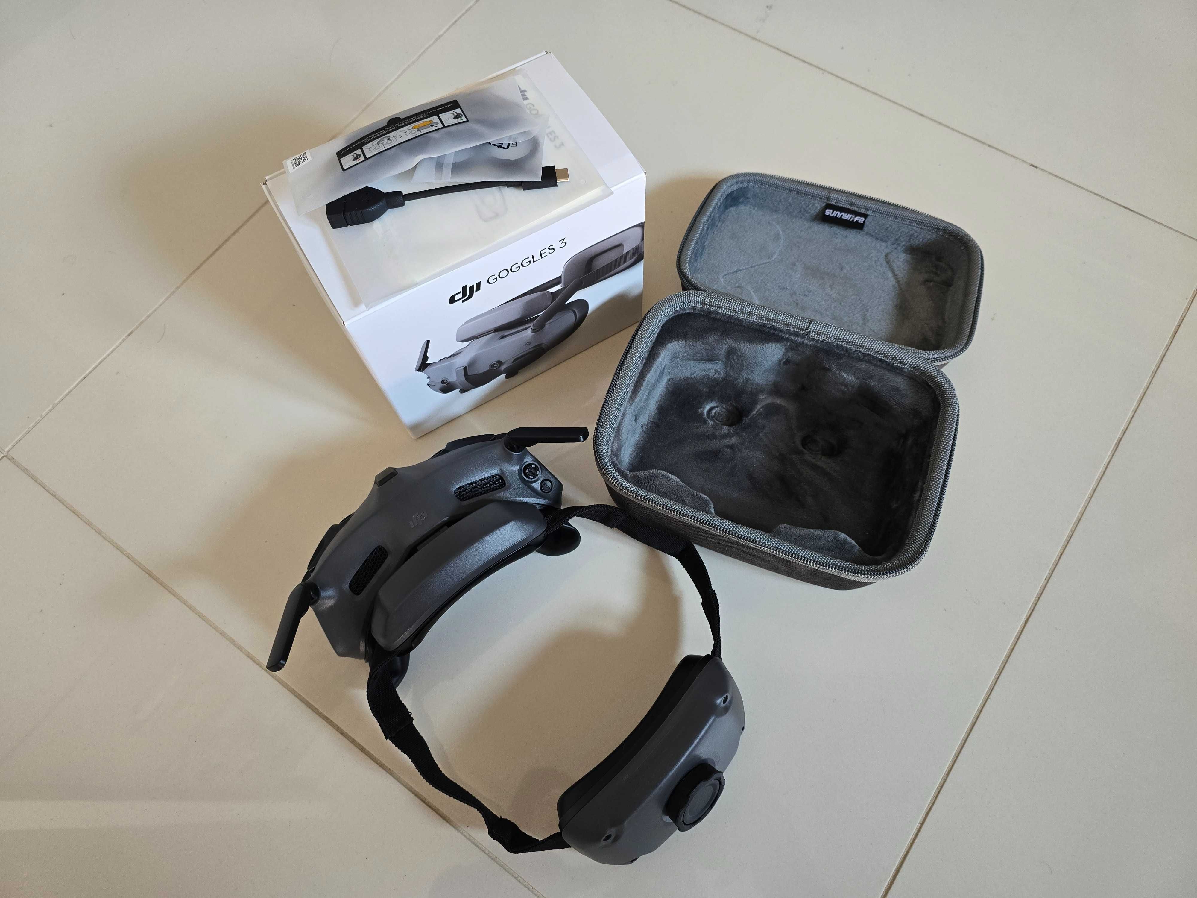 DJI Goggles 3, FPV, Micro-OLED