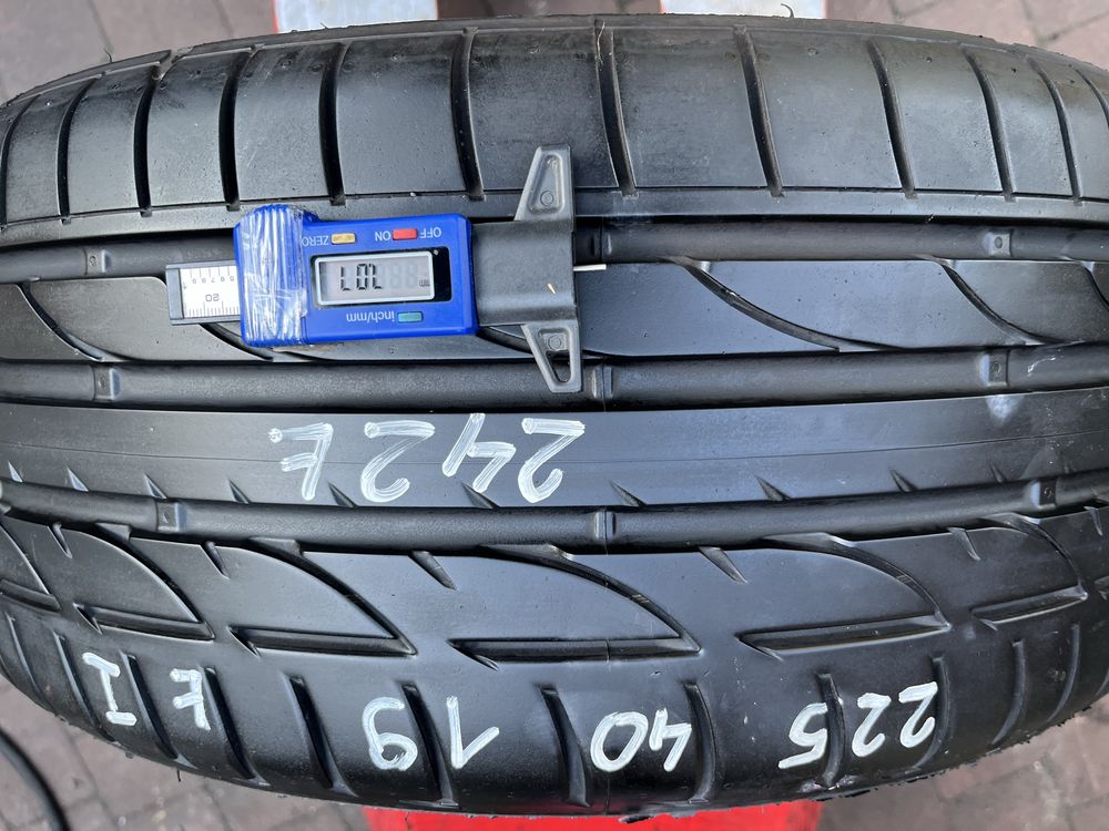 1szt. 225/40/19 Bridgestone Potenza S001 Pojedynka 2019 rok