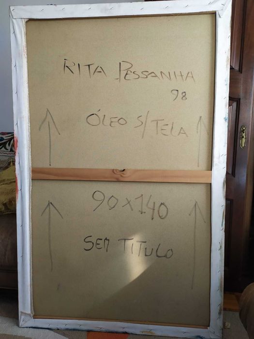 Quadro 0.90x1,40 Tinta Óleo Rita Pessanha