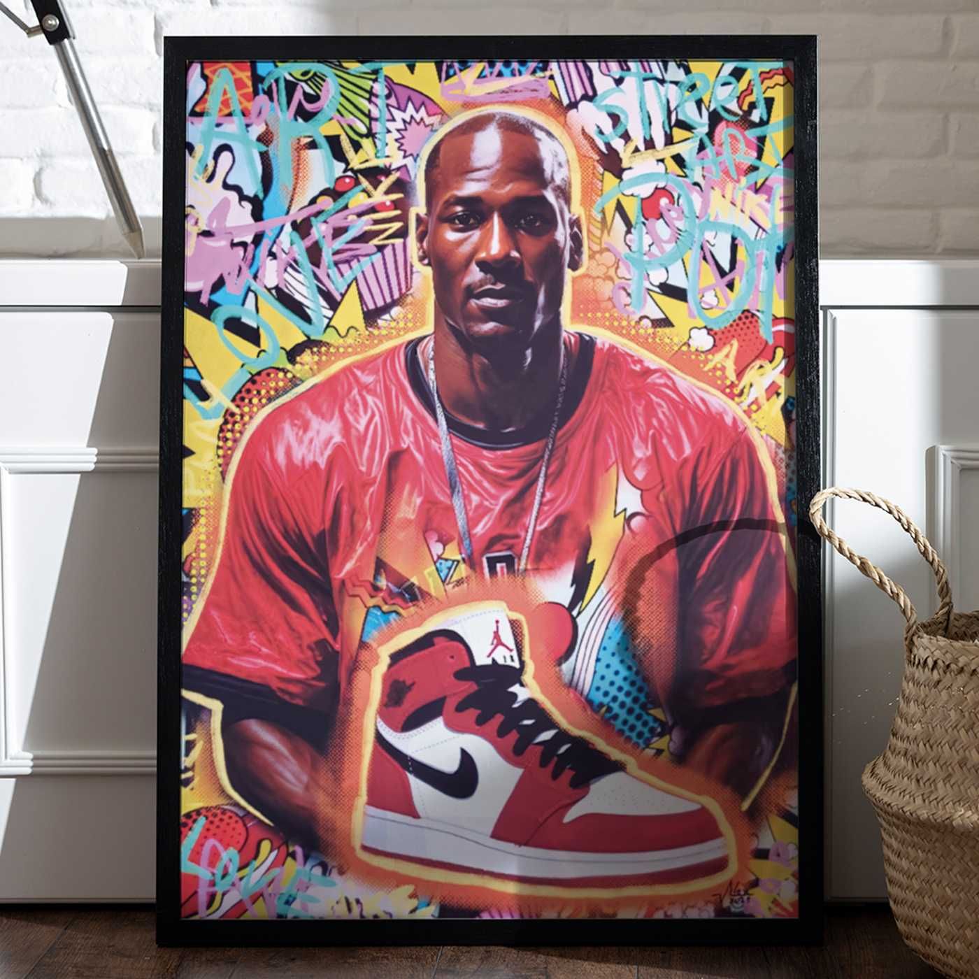 M.Jordan Nike Plakat A3