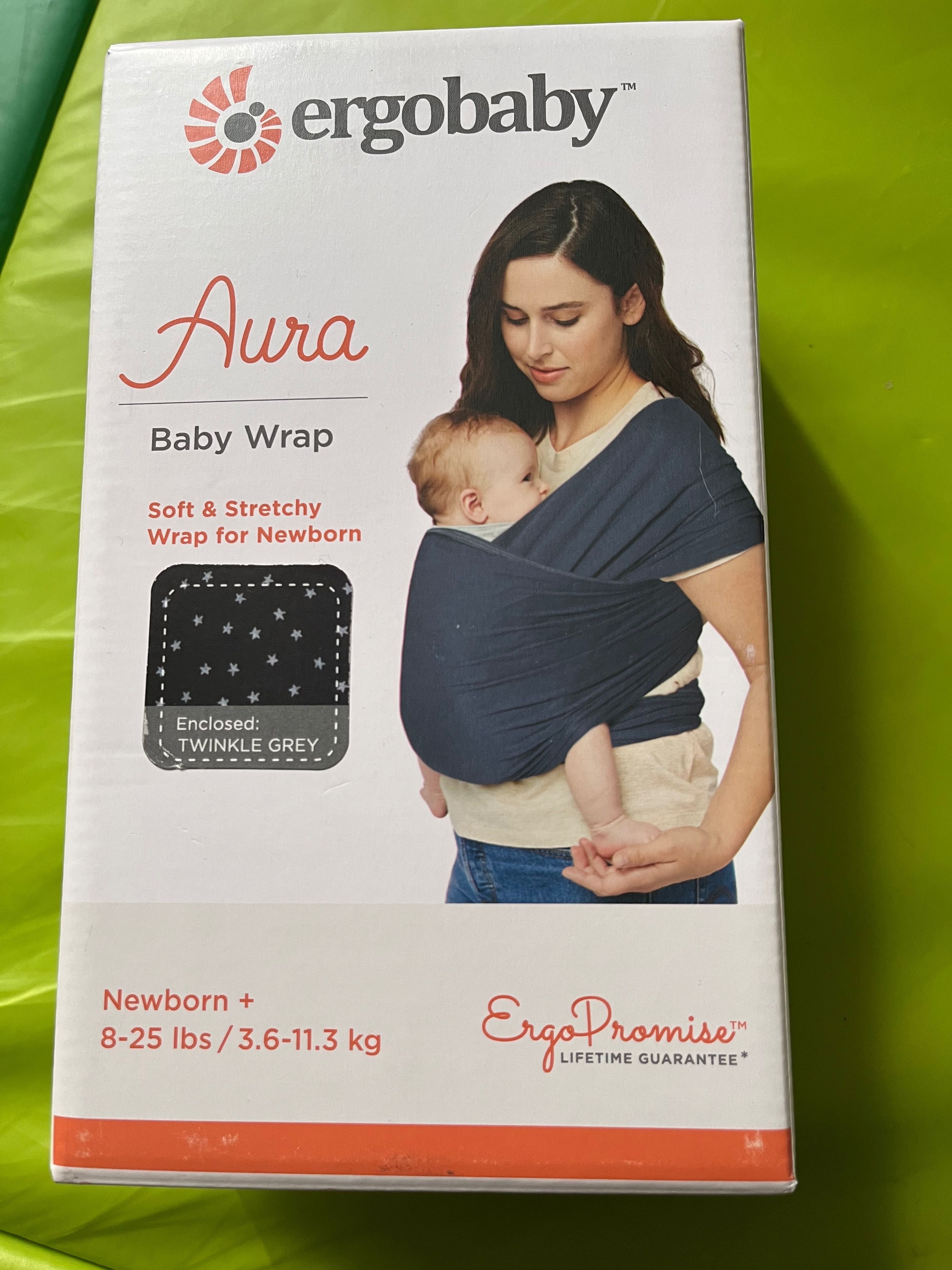 Porta-Bebés ergobaby AURA - como novo!!