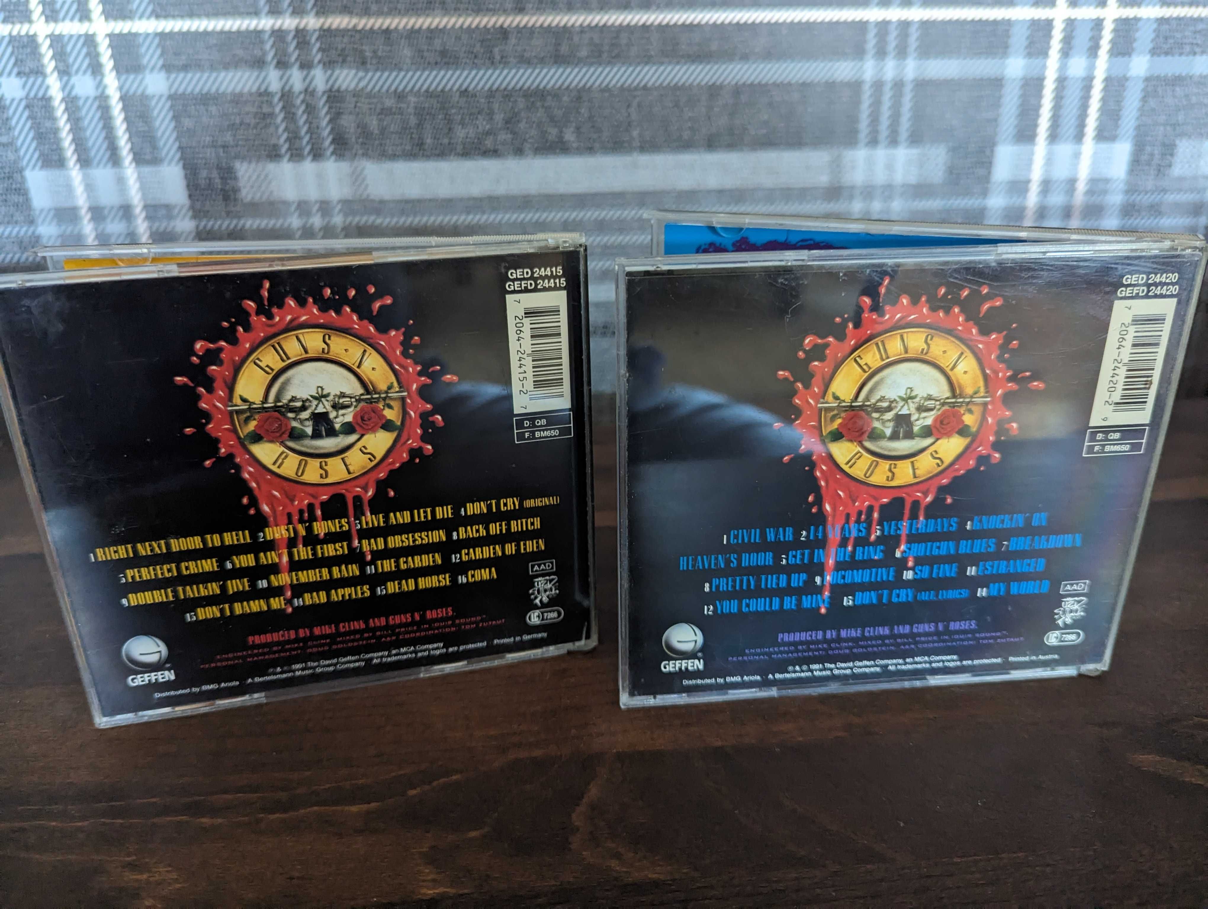 2 płyty CD Guns N’Roses, Use Of Your Illusion I & II I wyd.