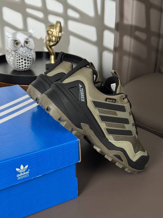 Чоловічі кросівки адідас Adidas Terrex Skychaser GTX Olive Black 41-46