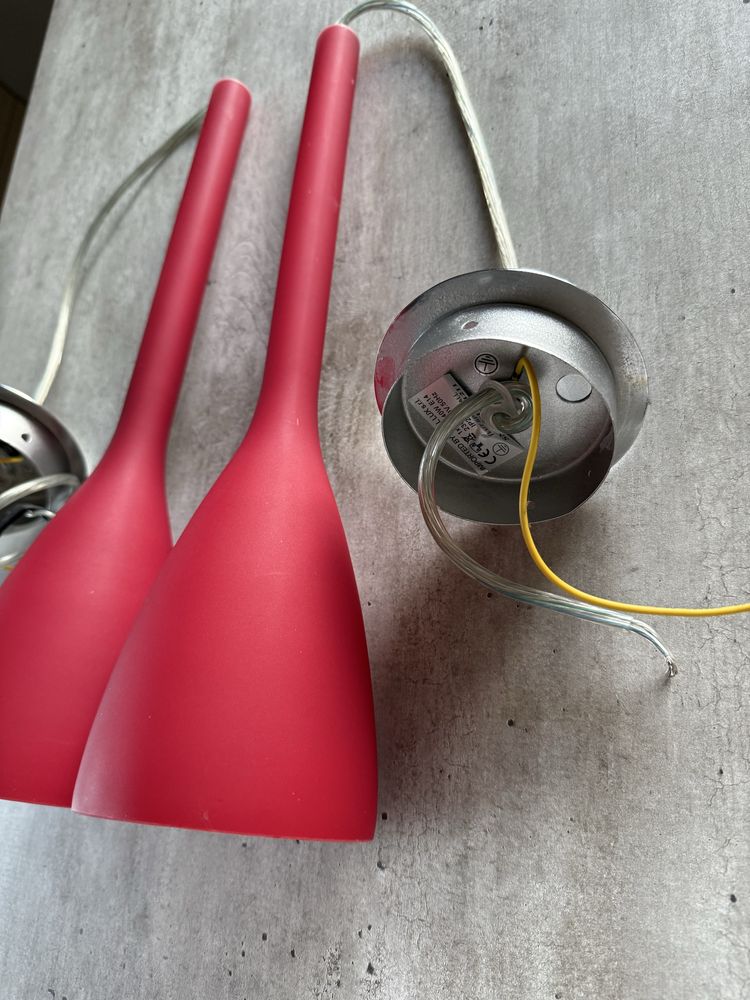 Lampy czerwone Ideal Lux Flut SP1 Small