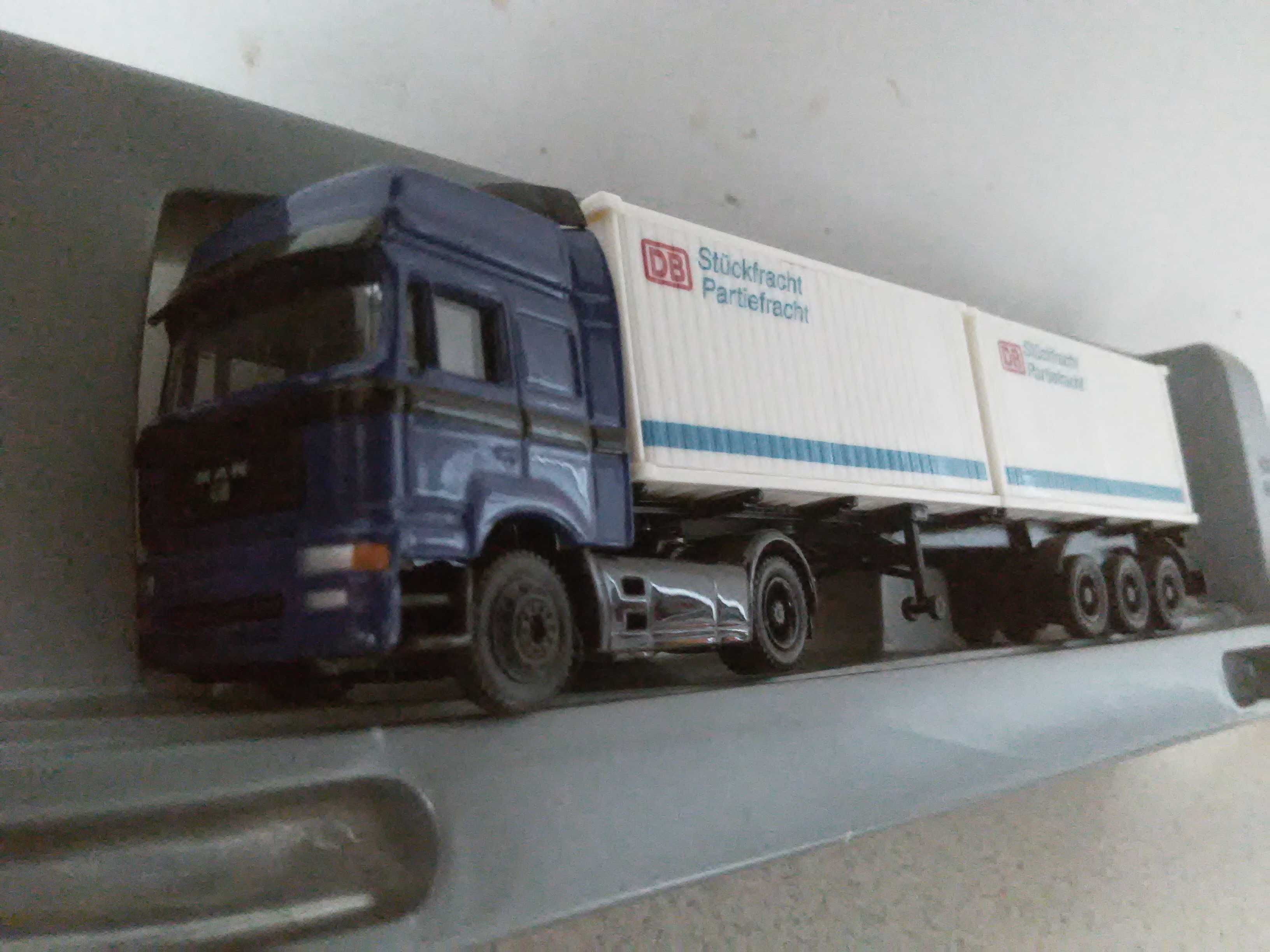 stare modele HO 1:87 Schuco ciężarówka Mercedes Scania Man Tir